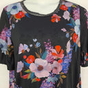 Leona Edmiston Hand Painted Floral Midi Dress Size 16 by SwapUp-Online Second Hand Store-Online Thrift Store