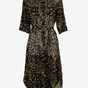 Storm Sheer Leopard Button-up Dress Size 6 by SwapUp-Online Second Hand Store-Online Thrift Store