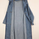 The Self Styler Mid Blue Denim Trench Jacket Size M by SwapUp-Online Second Hand Store-Online Thrift Store