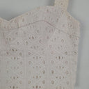 Kookai Broderie Tailored Crop Top Size S by SwapUp-Online Second Hand Store-Online Thrift Store