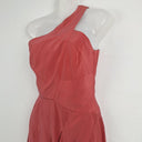 Zimmermann Dusty Rose Silk One Shoulder Cocktail Dress Size 8 by SwapUp-Online Second Hand Store-Online Thrift Store
