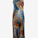 Micas Elegant Marble Open Back Slip Dress Size XS by SwapUp-Online Second Hand Store-Online Thrift Store