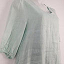 Humidity Light Aqua Relaxed Linen Dress Size 12 by SwapUp-Online Second Hand Store-Online Thrift Store