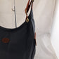 Longchamp Graphite Cloth Medium Hobo Bag by SwapUp-Online Second Hand Store-Online Thrift Store