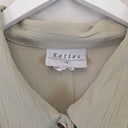Katies Sage Textured Retro Relaxed Fit Shirt Size 16 by SwapUp-Online Second Hand Store-Online Thrift Store