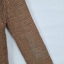 Massimo Dutti Mocha Chunky Weave Knit Cardigan Size XS by SwapUp-Online Second Hand Store-Online Thrift Store