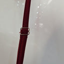 AJOY Maroon Waterfall Ruffle Slip Dress Size 12 by SwapUp-Online Second Hand Store-Online Thrift Store