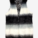 Melissa McCarthy Faux Fur Grey Tones Vest Size XXL by SwapUp-Online Second Hand Store-Online Thrift Store