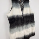 Melissa McCarthy Faux Fur Grey Tones Vest Size XXL by SwapUp-Online Second Hand Store-Online Thrift Store