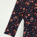 Leina Broughton Navy Floral Wrap Top Size 12 by SwapUp-Online Second Hand Store-Online Thrift Store