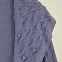 Alannah Hill Navy Fold Over Bobble Cardigan Size 12 by SwapUp-Online Second Hand Store-Online Thrift Store