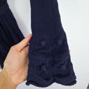 Alannah Hill Navy Fold Over Bobble Cardigan Size 12 by SwapUp-Online Second Hand Store-Online Thrift Store