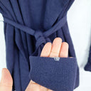 Alannah Hill Navy Fold Over Bobble Cardigan Size 12 by SwapUp-Online Second Hand Store-Online Thrift Store