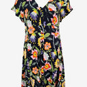 Leona Edmiston Bright Floral Button Front Midi Dress Size 12 by SwapUp-Online Second Hand Store-Online Thrift Store