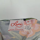 Leona Edmiston Bright Floral Button Front Midi Dress Size 12 by SwapUp-Online Second Hand Store-Online Thrift Store