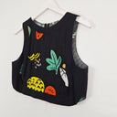 Rik & Reg Fruity Zip Back Crop Top Size 10 by SwapUp-Online Second Hand Store-Online Thrift Store
