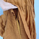 Aere Cinnamon Tiered Linen Dress Size 10 by SwapUp-Online Second Hand Store-Online Thrift Store