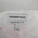 Country Road Crisp White Linen Slip Dress Size 6 by SwapUp-Online Second Hand Store-Online Thrift Store