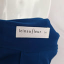 Leina & Fleur Ocean Blue Tie Front Midi Dress Size 16 by SwapUp-Online Second Hand Store-Online Thrift Store