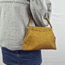Assorted Brands Gold Beaded Fold Over Clasp Mini Bag by SwapUp-Online Second Hand Store-Online Thrift Store