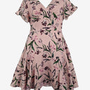 Alannah Hill Dusty Pink Floral Tea Dress Size 14 by SwapUp-Online Second Hand Store-Online Thrift Store