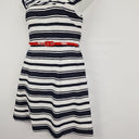 Review Sailor Stripe Belted Midi Dress Size 14 by SwapUp-Online Second Hand Store-Online Thrift Store