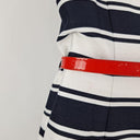 Review Sailor Stripe Belted Midi Dress Size 14 by SwapUp-Online Second Hand Store-Online Thrift Store