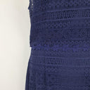 Alannah Hill Sapphire Lace Front Split Midi Dress Size 14 by SwapUp-Online Second Hand Store-Online Thrift Store