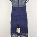 Alannah Hill Sapphire Lace Front Split Midi Dress Size 14 by SwapUp-Online Second Hand Store-Online Thrift Store