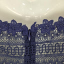 Alannah Hill Sapphire Lace Front Split Midi Dress Size 14 by SwapUp-Online Second Hand Store-Online Thrift Store
