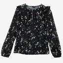 Cue Sheer Floral Keyhole Office Blouse Size 10 by SwapUp-Online Second Hand Store-Online Thrift Store