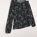 Cue Sheer Floral Keyhole Office Blouse Size 10 by SwapUp-Online Second Hand Store-Online Thrift Store