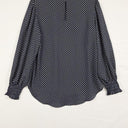 Witchery Flowy Navy Spotted Top Size 10 by SwapUp-Online Second Hand Store-Online Thrift Store