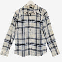 Cue Tailored Grid Office Shirt Size 10 by SwapUp-Online Second Hand Store-Online Thrift Store