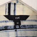 Cue Tailored Grid Office Shirt Size 10 by SwapUp-Online Second Hand Store-Online Thrift Store