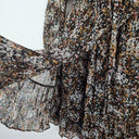 Witchery Gathered Autumn Floral Mini Dress Size 10 by SwapUp-Online Second Hand Store-Online Thrift Store