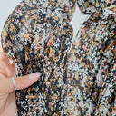 Witchery Gathered Autumn Floral Mini Dress Size 10 by SwapUp-Online Second Hand Store-Online Thrift Store