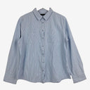 Sportscraft Double Stripe Cotton Office Staple Shirt Size 14 by SwapUp-Online Second Hand Store-Online Thrift Store