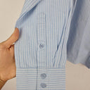 Sportscraft Double Stripe Cotton Office Staple Shirt Size 14 by SwapUp-Online Second Hand Store-Online Thrift Store