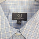 Sportscraft Checked Cotton Essential Office Shirt Size 14 by SwapUp-Online Second Hand Store-Online Thrift Store
