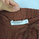 Sportscraft Casual Weekender Linen Blend Pants Size 14 by SwapUp-Online Second Hand Store-Online Thrift Store