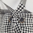 Calli Hounds Tooth Tie Up Top Size 10 by SwapUp-Online Second Hand Store-Online Thrift Store