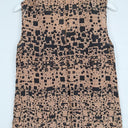Kookai Clay Block Print Office Top Size 10 by SwapUp-Online Second Hand Store-Online Thrift Store