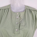 Oxford Sage Green Belted Mini Dress Size 10 by SwapUp-Online Second Hand Store-Online Thrift Store