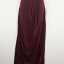 Chancery Maroon Wrap Evening Maxi Dress Size 10 by SwapUp-Online Second Hand Store-Online Thrift Store