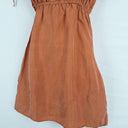 Old Flame Rust Shoulder Puff Mini Dress Size 10 by SwapUp-Online Second Hand Store-Online Thrift Store