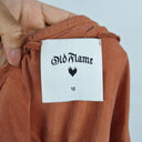 Old Flame Rust Shoulder Puff Mini Dress Size 10 by SwapUp-Online Second Hand Store-Online Thrift Store