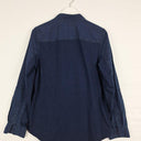 Sportscraft Deep Blue Two Textured Shirt Size 14 by SwapUp-Online Second Hand Store-Online Thrift Store