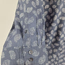 Sportscraft Navy Paisley 3/4 Sleeve Shirt Size 14 by SwapUp-Online Second Hand Store-Online Thrift Store