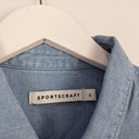 Sportscraft Classic Chambray Shirt Size 14 by SwapUp-Online Second Hand Store-Online Thrift Store